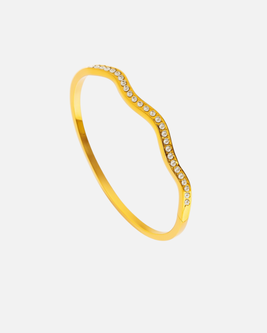 צמיד זהב עם יהלומים