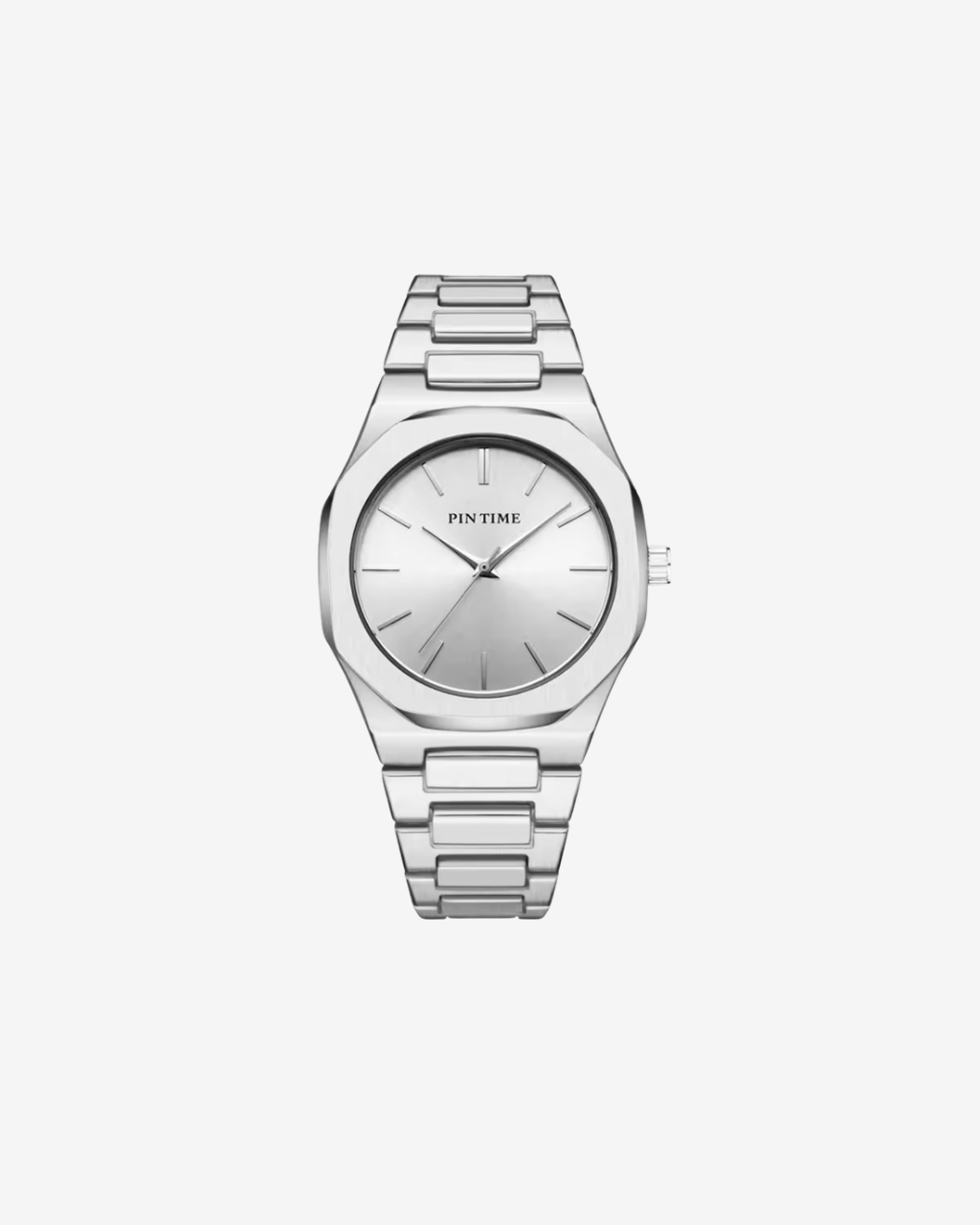 שעון קלאסי כסוף