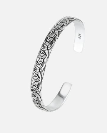 צמיד כסוף קלאסי