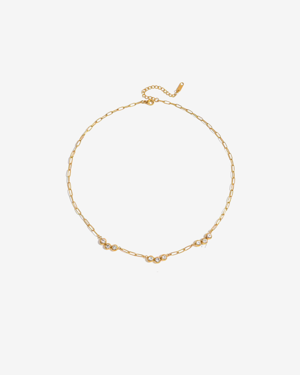 שרשרת מעוגלים זהב