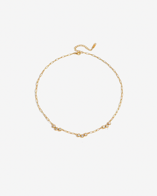 שרשרת מעוגלים זהב