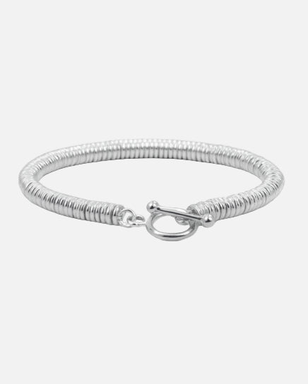 צמיד חרוזים כסוף